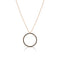 in black diamonds and rose gold,<br>medium diameter <span class='visuallyhidden'>Call, text 323-404-2959 for shopping help.</span>